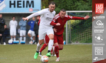 SV Bübingen mischt weiter oben mit! 2:1 gegen Schnappach