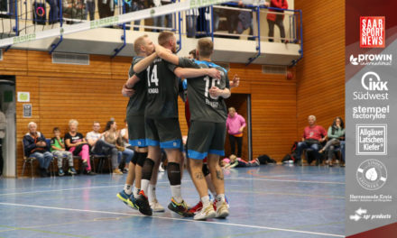 Pflichtsieg der Dunkelmacher im Saarderby gegen den TV Saarwellingen Volleyball !!