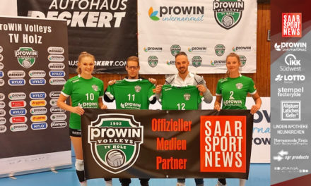 proWIN Volleys TV Holz & SaarSport News werden offizieller Medienpartner