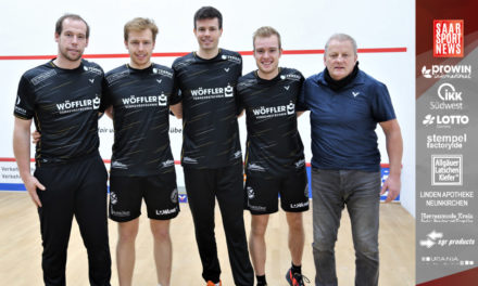 Squash Factory Saar Pfalz startet in die neue Bundesligasaison