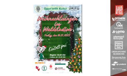 „Sport trifft Kultur“ – Weihnachtssingen im Waldstadion