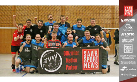 Die Dunkelmacher vom TV Walpershofen gewinnen beim VSC Spike Guldental mit 3:0 in unter einer Stunde