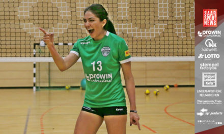 Krimi an der Sportschule! proWIN Volleys TV Holz siegen knapp gegen TSV Stuttgart