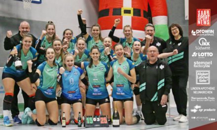 Höhenflug geht weiter! Winter-Herbstmeisterschaft der Freisener Volleyballerinnen perfekt – Aufstieg in die Pro-Liga kommt zum Greifen nahe