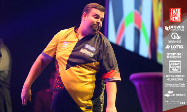 Trotz des Weltmeisterschaftsausscheidens in London! Saarländer Gabriel Clemens verabschiedet sich mit Bravour von der Darts-Bühne