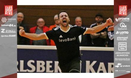 Hammergruppe & Eröffnungsspiel für Verbandsligist SG Lebach-Landsweiler – SV Hellas 05 Bildstock und die Spvgg Quierschied im Lokalderby in einer Vorrundengruppe beim Volksbankenmasters-Finale 