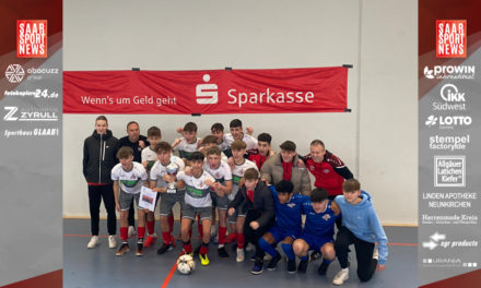 Kreismeisterschaft im Hallenfußball! C-Jugend der JFG Saarschleife setzt sich durch