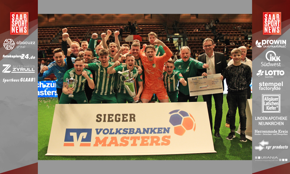 Sechster Masterssieg! SV Auersmacher triumphiert beim 29. Volksbanken-Hallenmasters über Köllerbach – Quierschied sichert sich Platz drei