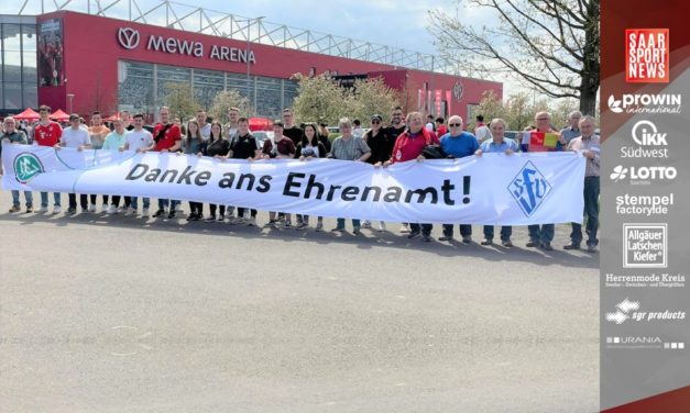 Danke-Aktion des Saarländischen Fußballverbandes an junge Ehrenamtler
