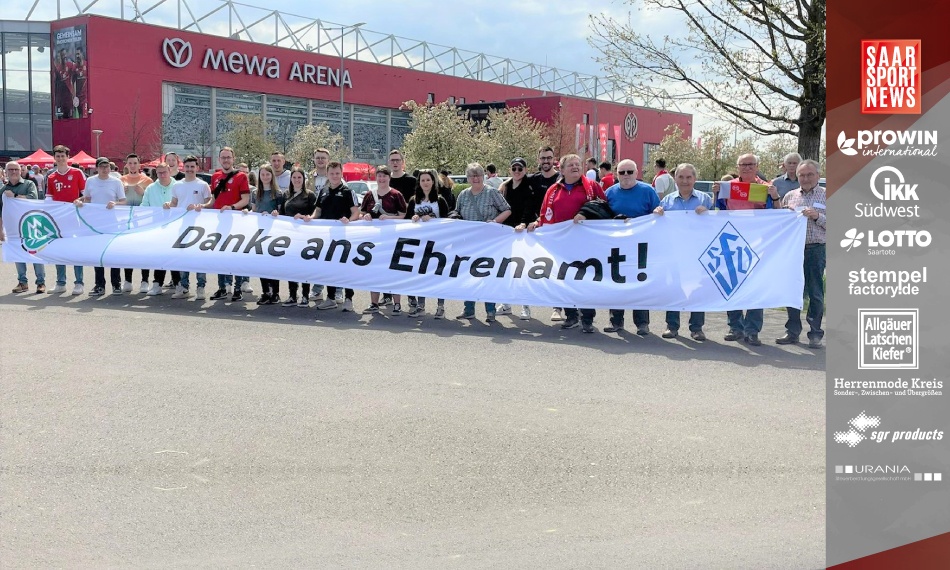 Danke-Aktion des Saarländischen Fußballverbandes an junge Ehrenamtler